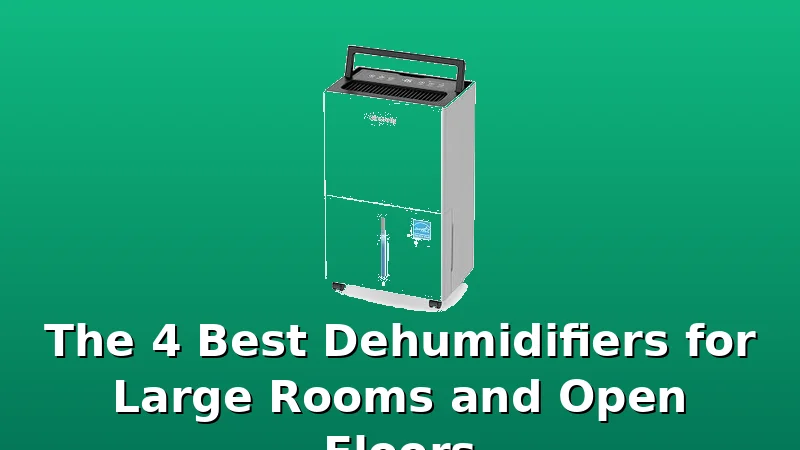The 4 Best Dehumidifiers for Large Rooms and Open Floors - DehumidifierPicks review with measurements and honest opinion
