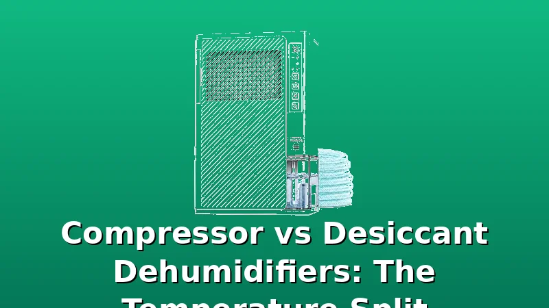 Compressor vs Desiccant Dehumidifiers: The Temperature Split - DehumidifierPicks review with measurements and honest opinion