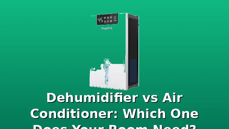 Dehumidifier vs Air Conditioner: Which One Does Your Room Need? - DehumidifierPicks review with measurements and honest opinion