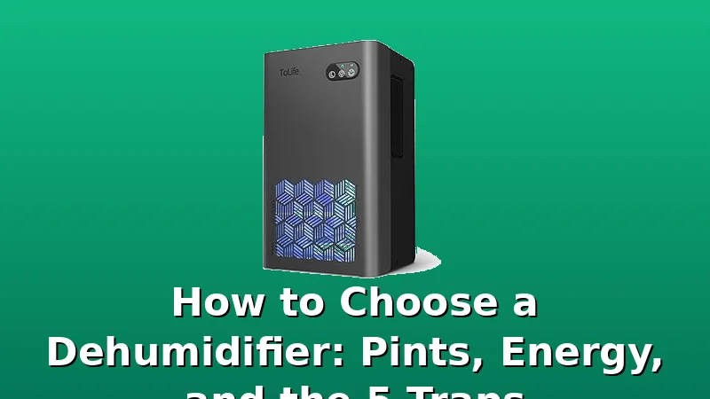 How to Choose a Dehumidifier: Pints, Energy, and the 5 Traps - DehumidifierPicks review with measurements and honest opinion
