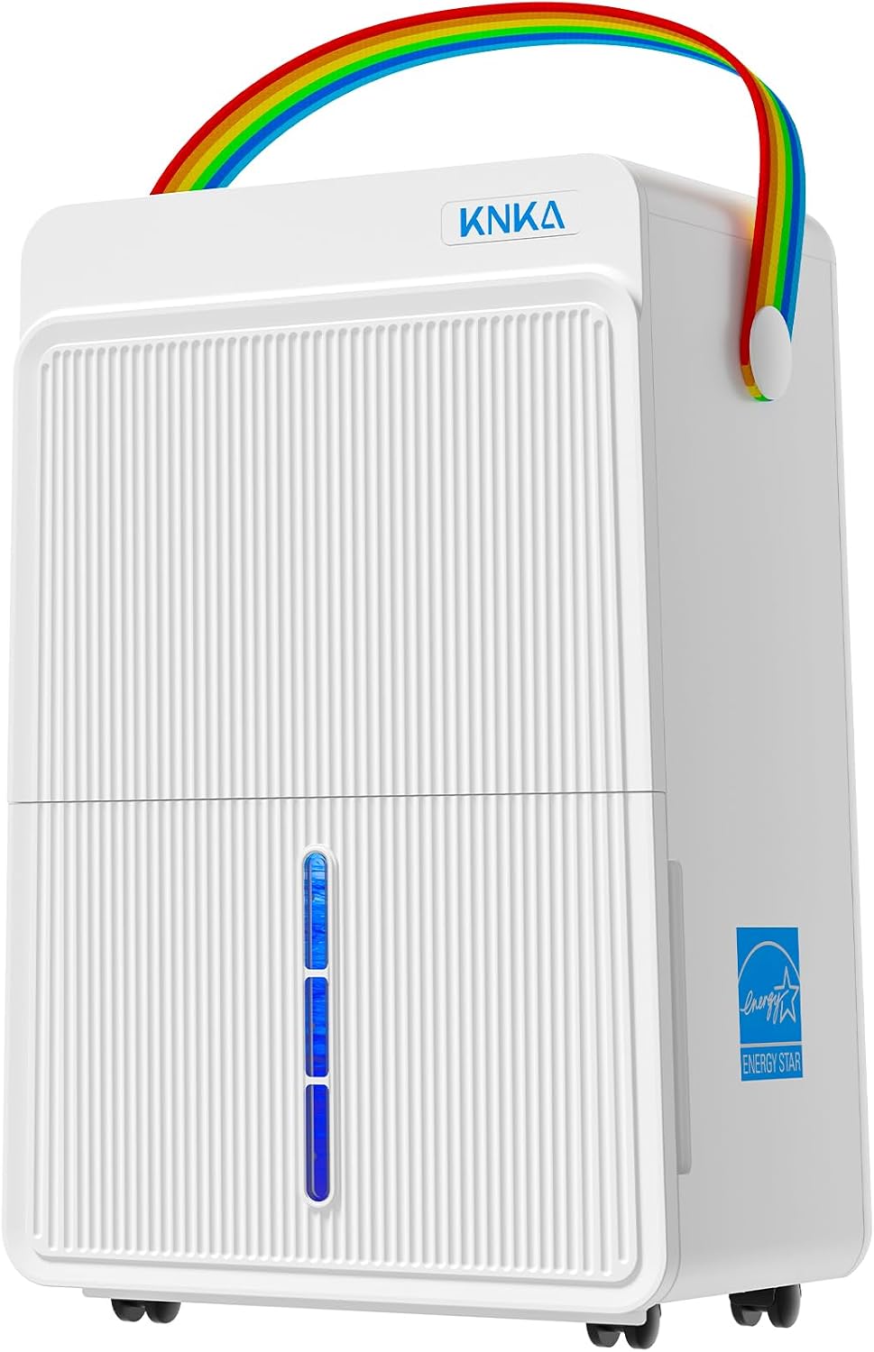 34 Pints Dehumidifiers for Home with 6.56ft Drain Hose, Smart Humidity Control, Max 2441 Sq.Ft Quite & Energy Efficient Dehumidifier for Basement Bedroom Bathroom with Auto Shut Off, 2.5 L Water Tank