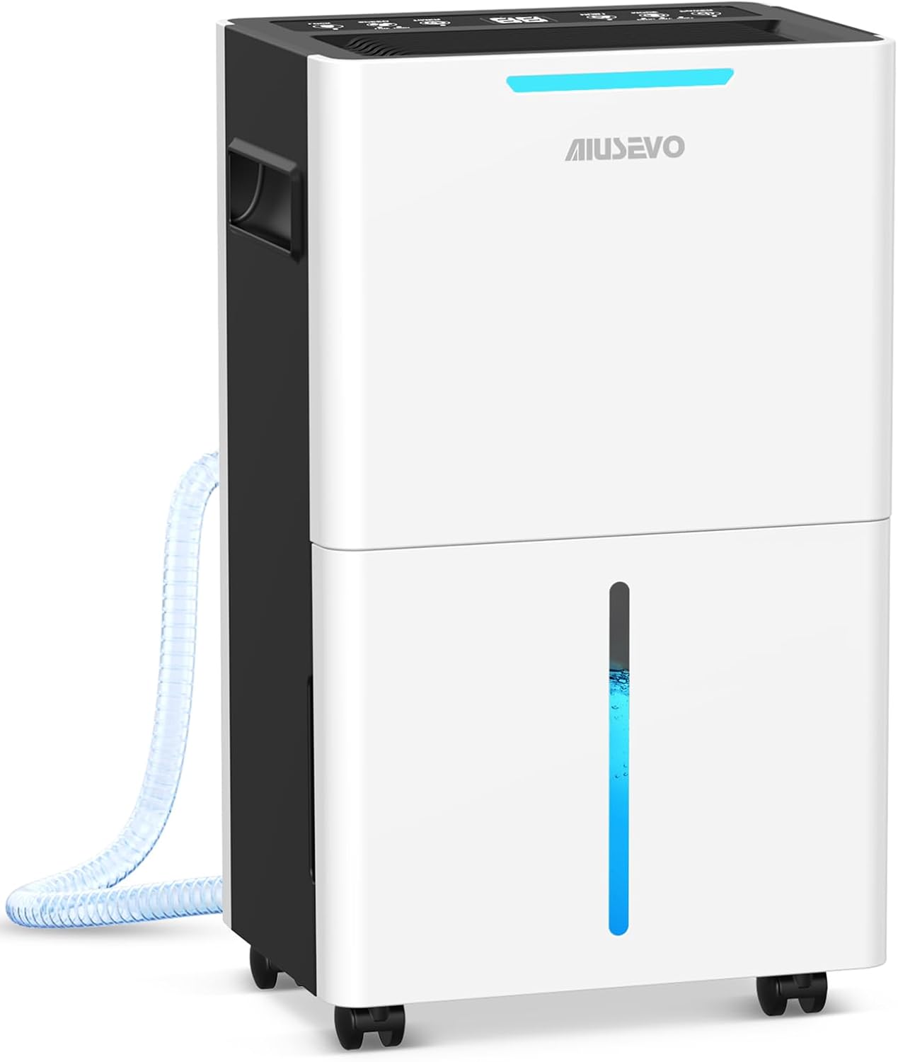 21-Pint Dehumidifier, Dehumidifier for Basement with Drain Hose, 1600 sq ft
