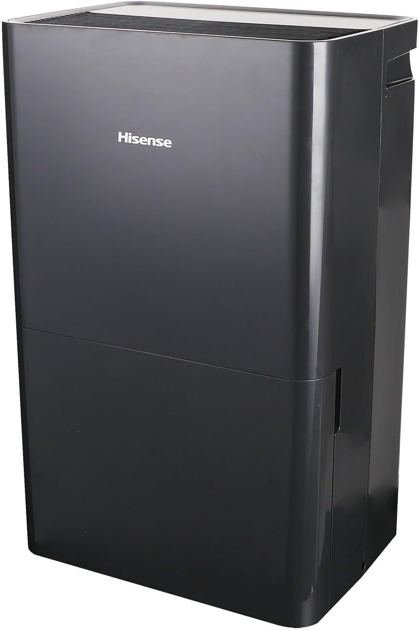 Hisense 50-Pint Lift-Up Portable Dehumidifier with Built-In Pump